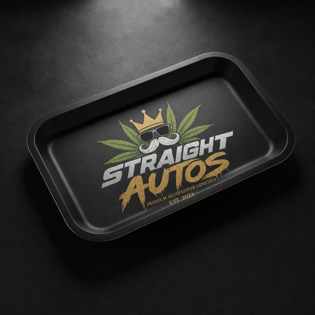 Straight Autos Rolling Tray