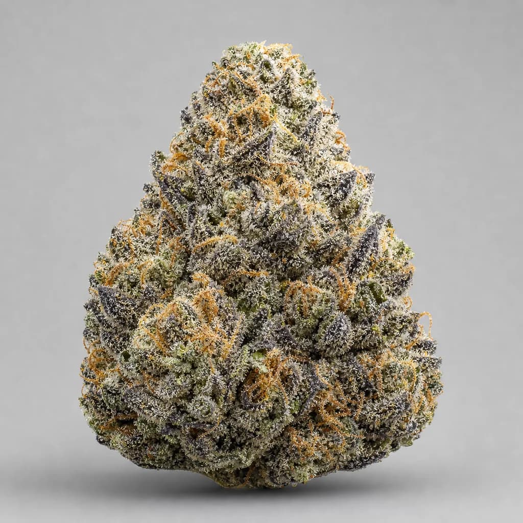 GMO Auto Autoflower Samen, professionelles Produktfoto, 23–26% THC, 80% Indica / 20% Sativa