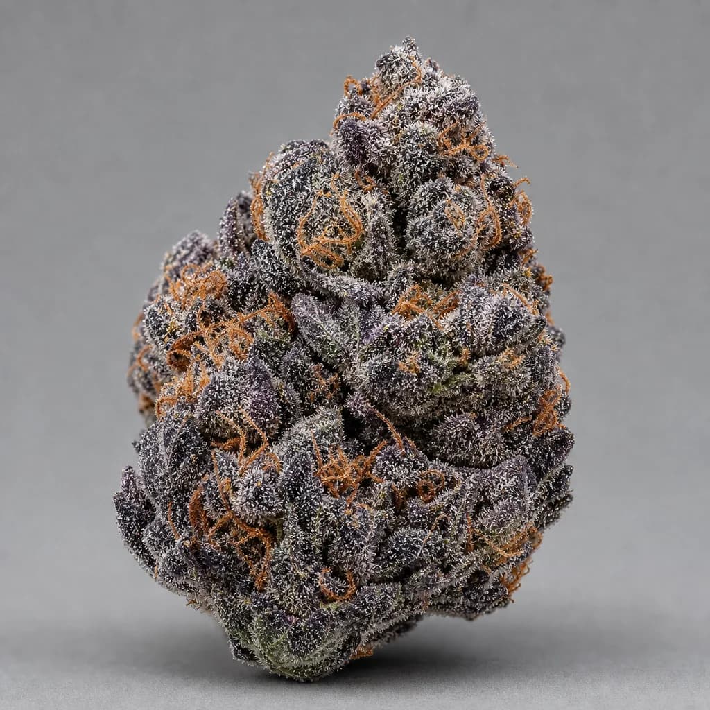 Shishkaberry Auto Autoflower Samen, professionelles Produktfoto, 18–21% THC, 80% Indica / 20% Sativa